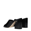 Jimmy Choo Black Leather Platforms Jimmy Choo