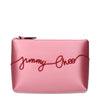 Jimmy Choo Pink Satin Clutch Bags Jimmy Choo