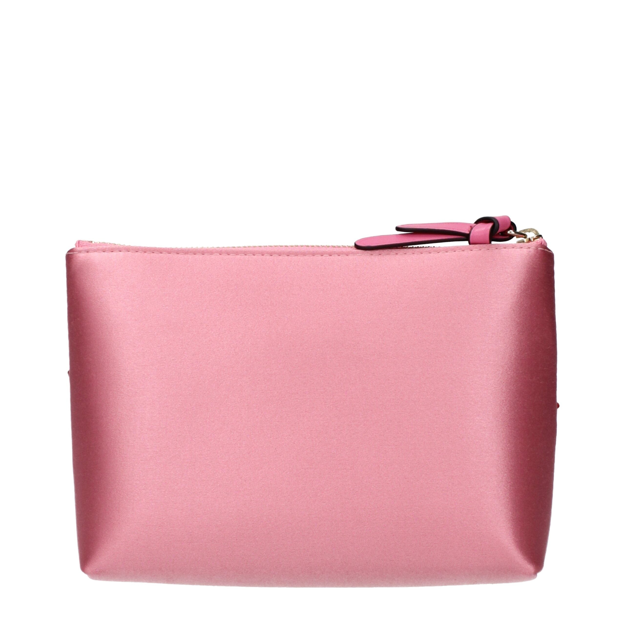 Jimmy Choo Pink Satin Clutch Bags Jimmy Choo