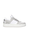 Jimmy Choo White Leather Low Tops Jimmy Choo