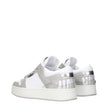 Jimmy Choo White Leather Low Tops Jimmy Choo