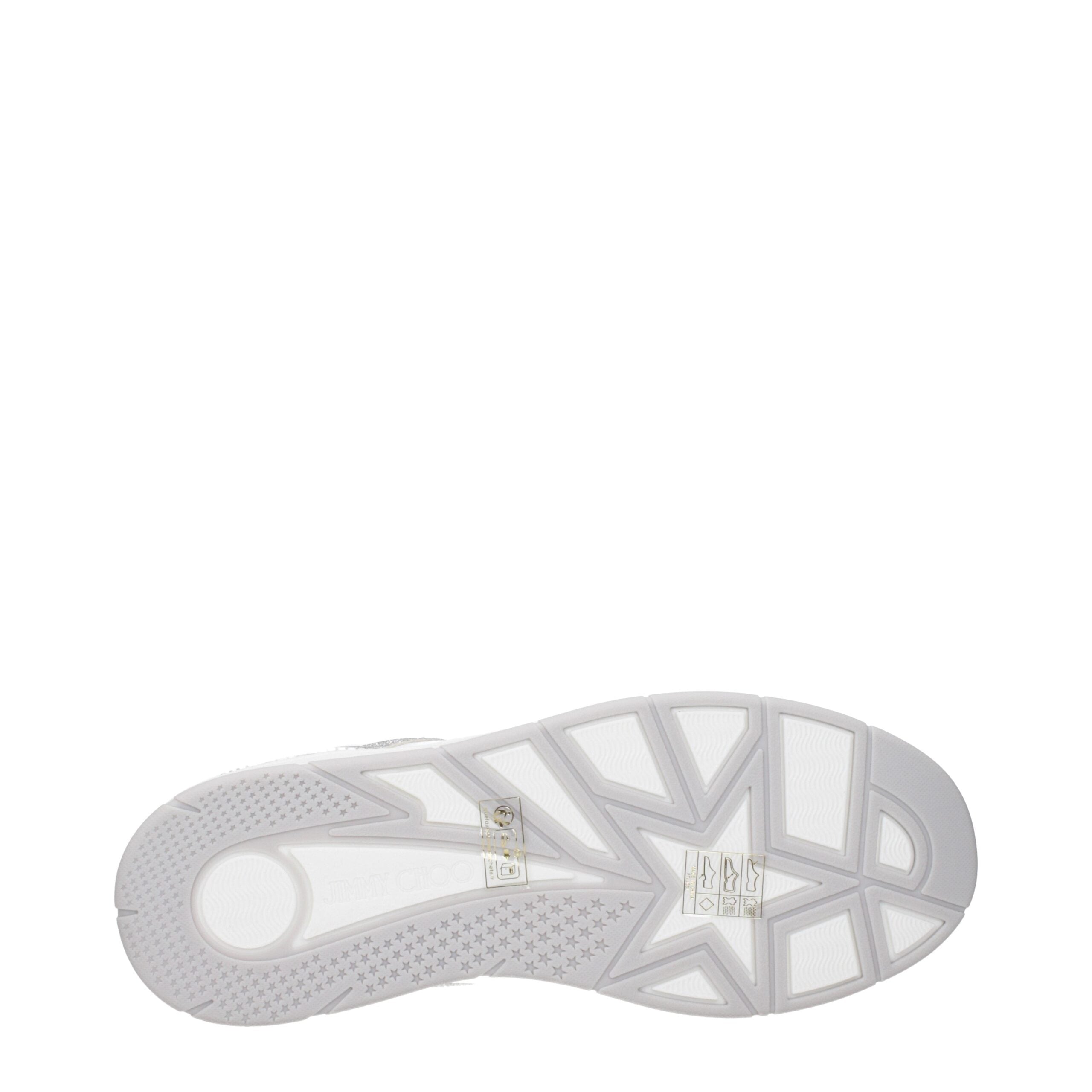 Jimmy Choo White Leather Low Tops Jimmy Choo