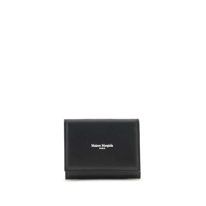 Margiela Black Leather Wallet Margiela