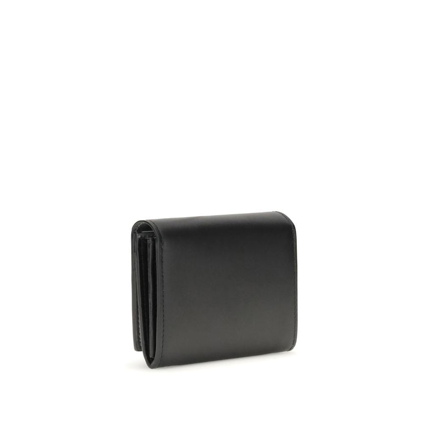 Margiela Black Leather Wallet Margiela