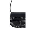 Diesel Black Calf Leather Bos Taurus Shoulder Bag Diesel