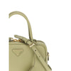 Prada Green Calf Leather Bos Taurus Handbag Prada