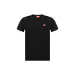 Diesel Black Cotton T-Shirt Diesel