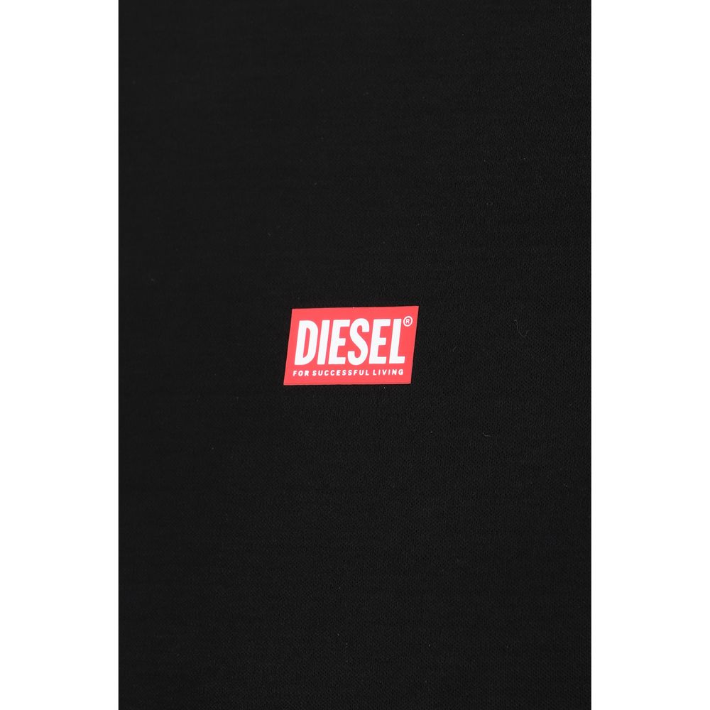 Diesel Black Cotton T-Shirt Diesel