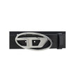 Diesel Black Calf Leather Bos Taurus Regular Belt Diesel