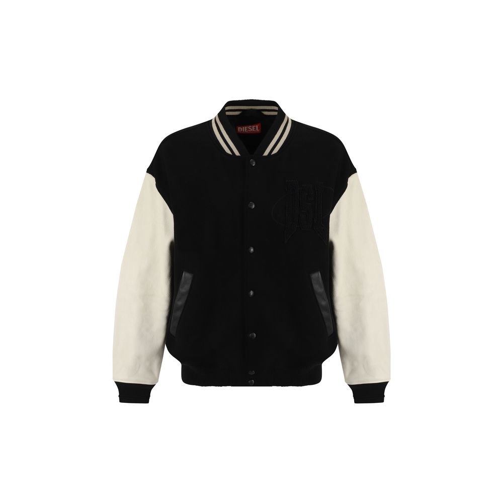 Diesel Multicolor Wool Bomber Diesel