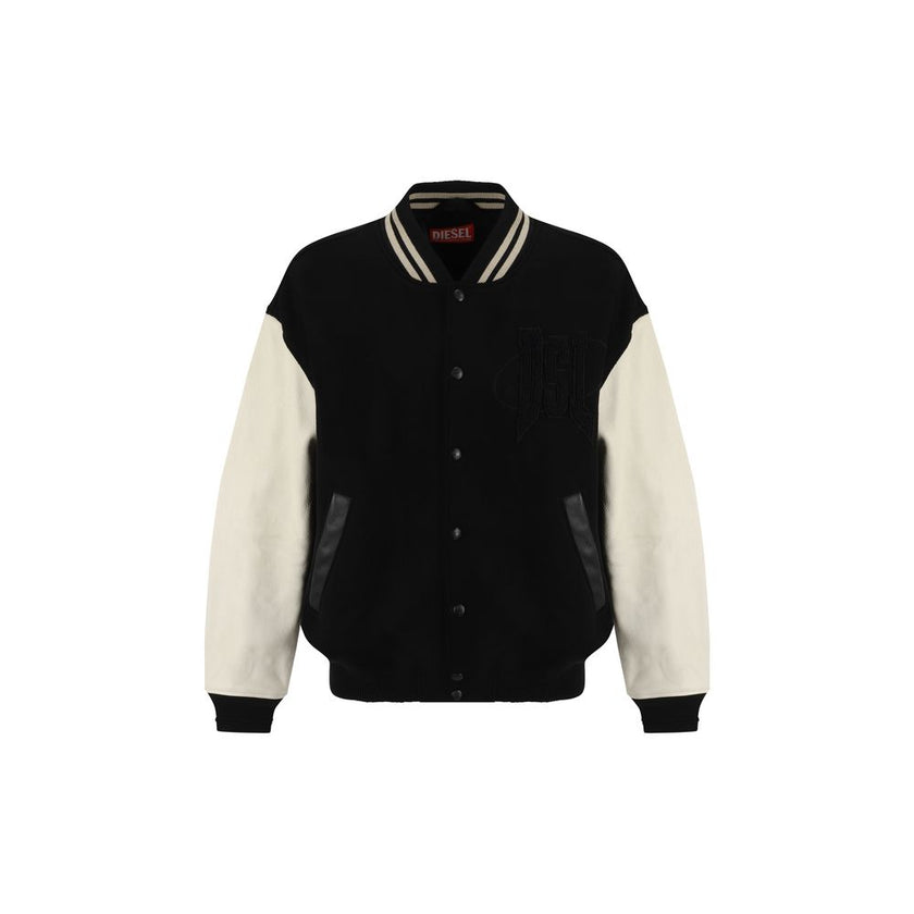 Diesel Multicolor Wool Bomber Diesel