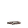 Etro Brown Calf Leather Bos Taurus Belt Etro