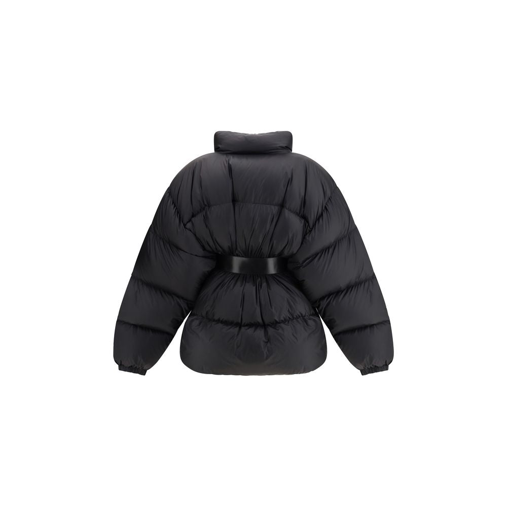 Balenciaga Black Polyamide Jackets And Coat Balenciaga