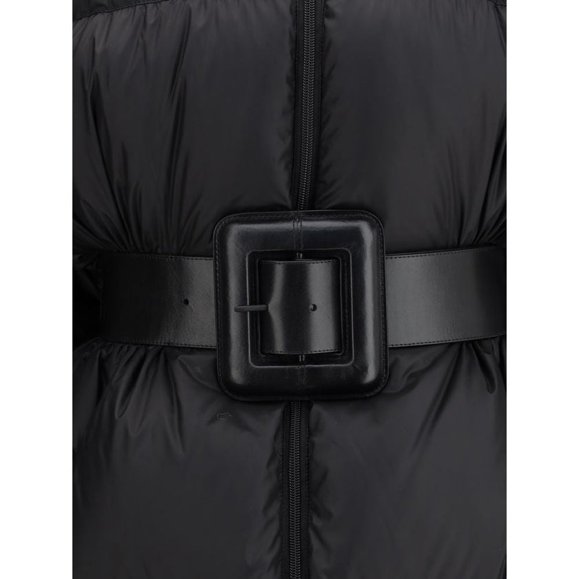 Balenciaga Black Polyamide Jackets And Coat Balenciaga