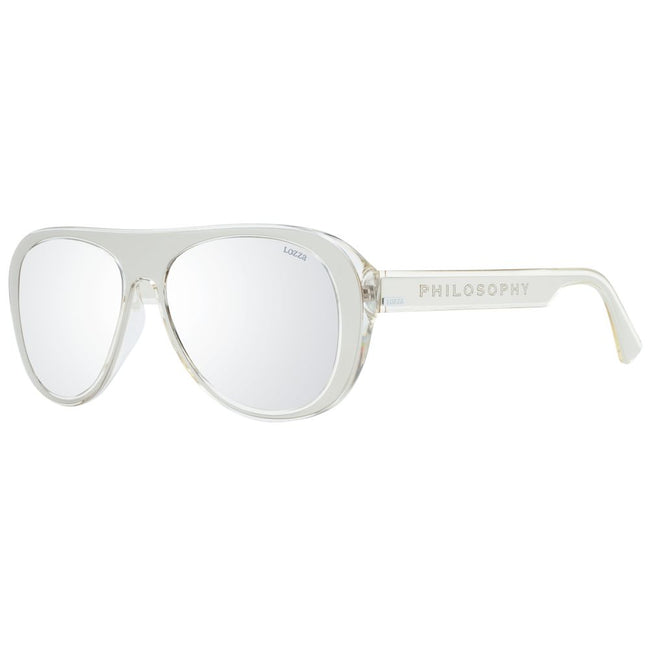 Lozza Silver Acetate & Plastic Sunglasses Lozza