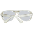 Lozza Silver Acetate & Plastic Sunglasses Lozza