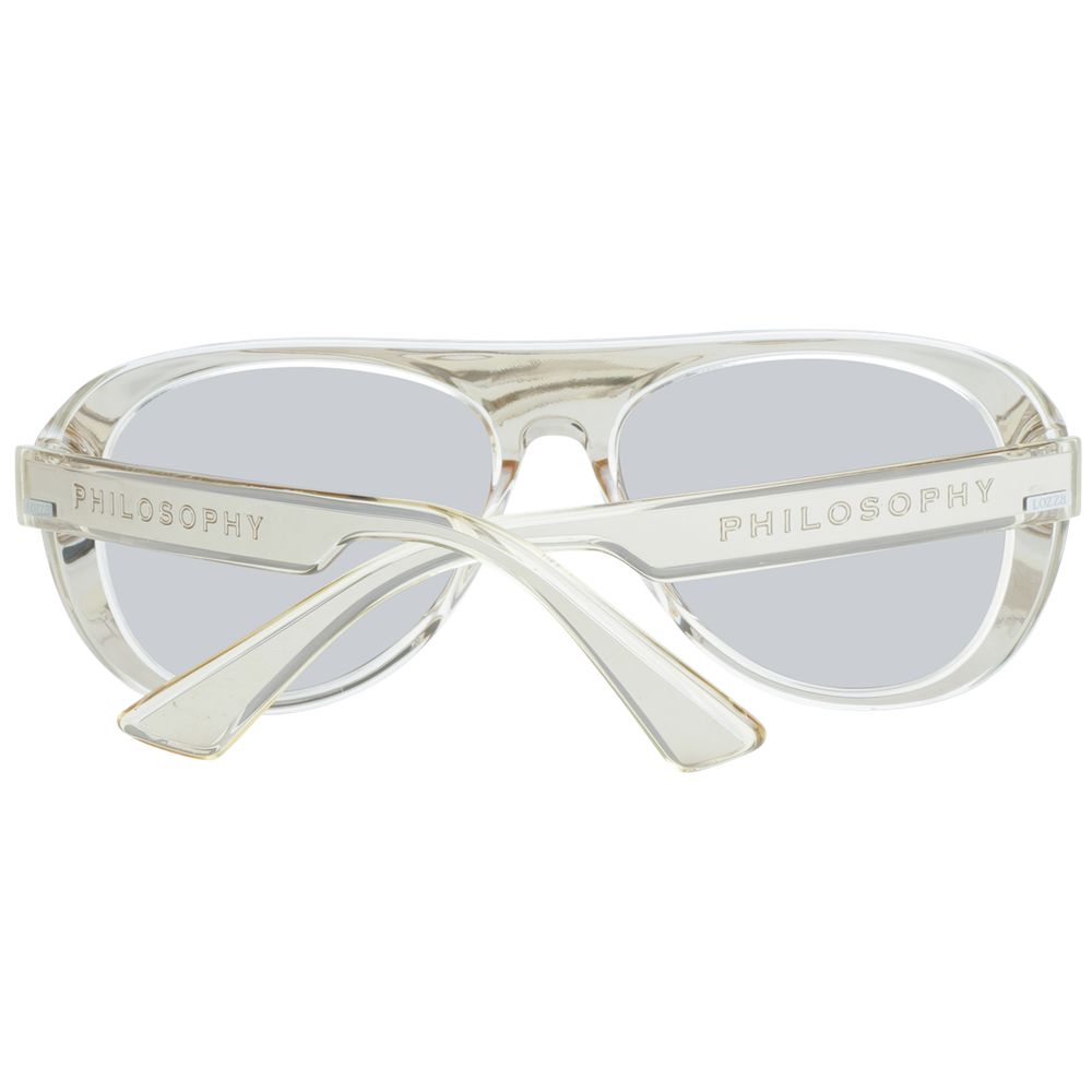 Lozza Silver Acetate & Plastic Sunglasses Lozza