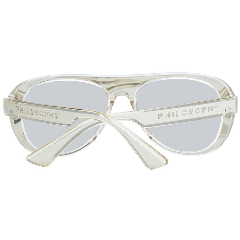Lozza Silver Acetate & Plastic Sunglasses Lozza