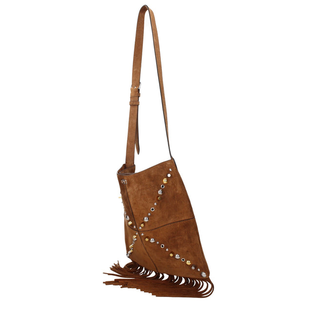 Valentino Garavani Brown Leather Crossbody Bag Valentino Garavani
