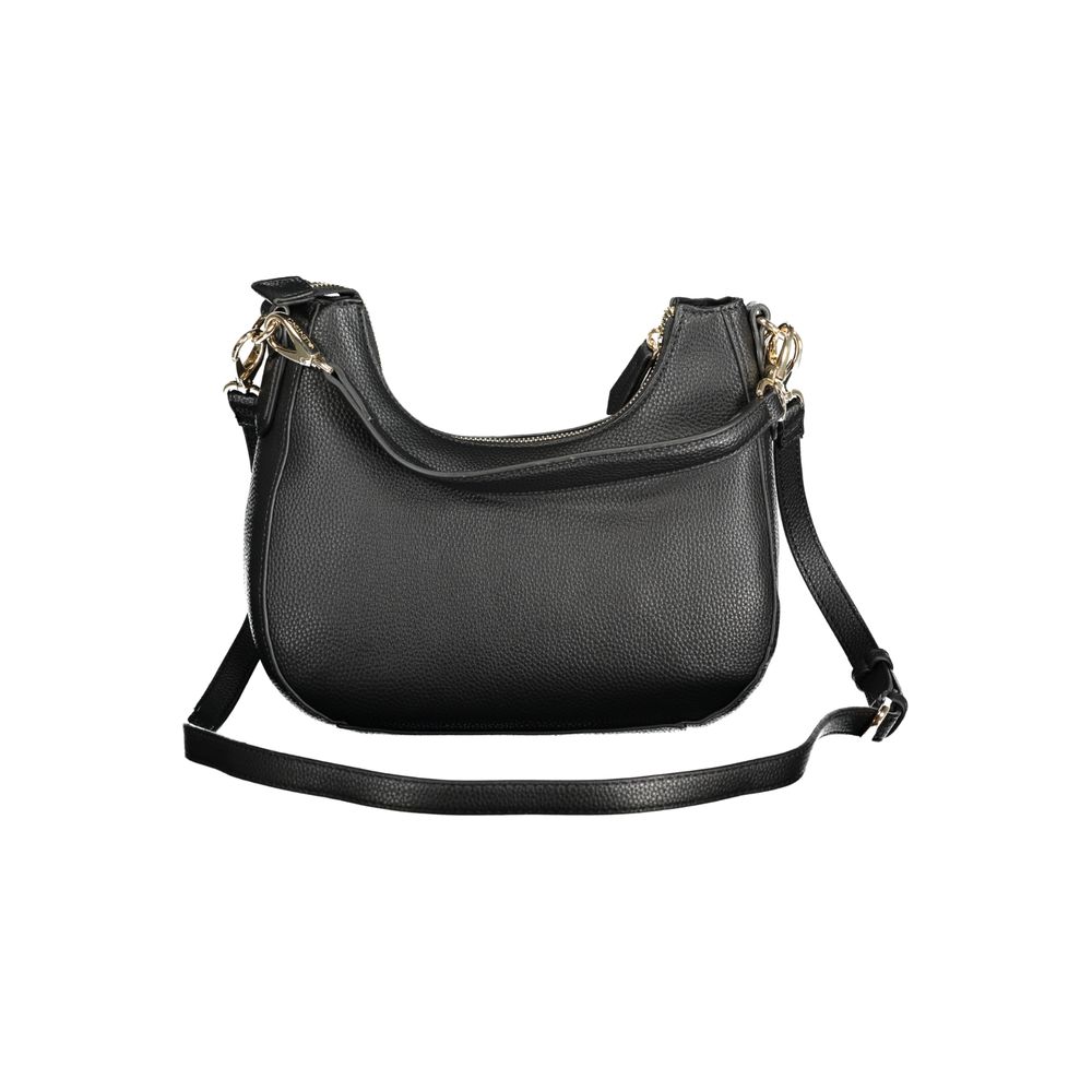 Mario Valentino Black Polyurethane Women Handbag Mario Valentino