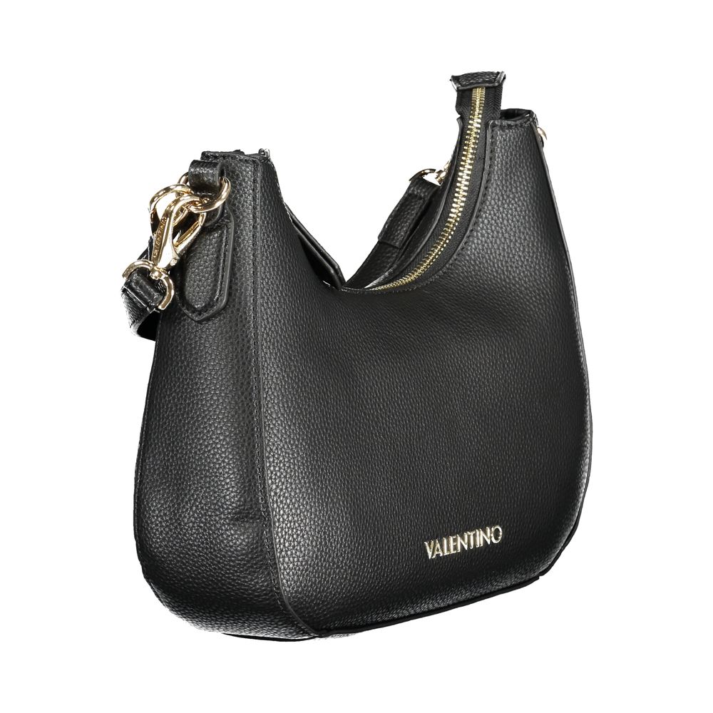 Mario Valentino Black Polyurethane Women Handbag Mario Valentino
