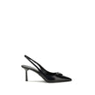 Prada Black Leather High Heel Pumps Prada