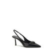 Prada Black Leather High Heel Pumps Prada