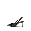 Prada Black Leather High Heel Pumps Prada