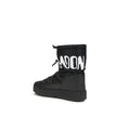 Moon Boot Black Nylon Lace-Up Boots Moon Boot