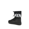 Moon Boot Black Nylon Lace-Up Boots Moon Boot