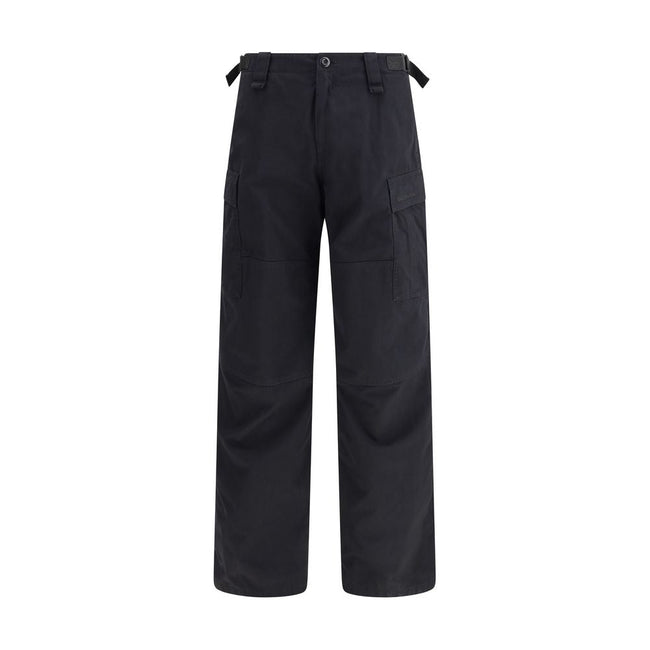 Balenciaga Black Cotton Cargo Pants Balenciaga