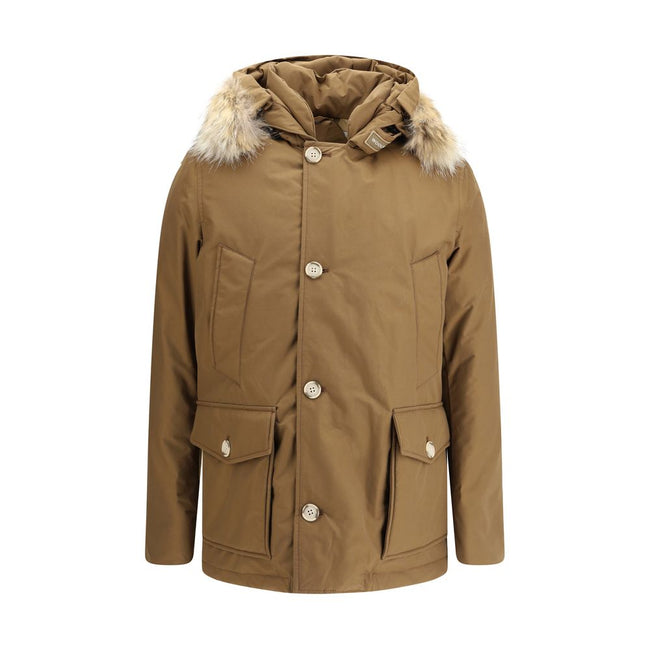 Woolrich Beige Polyamide Parka Woolrich