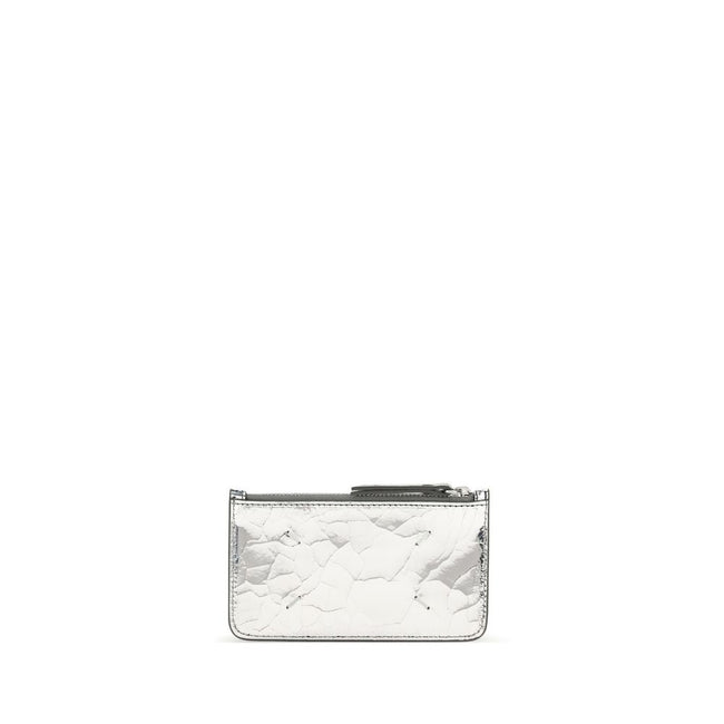 Margiela Silver Calf Leather Bos Taurus Wallet Margiela