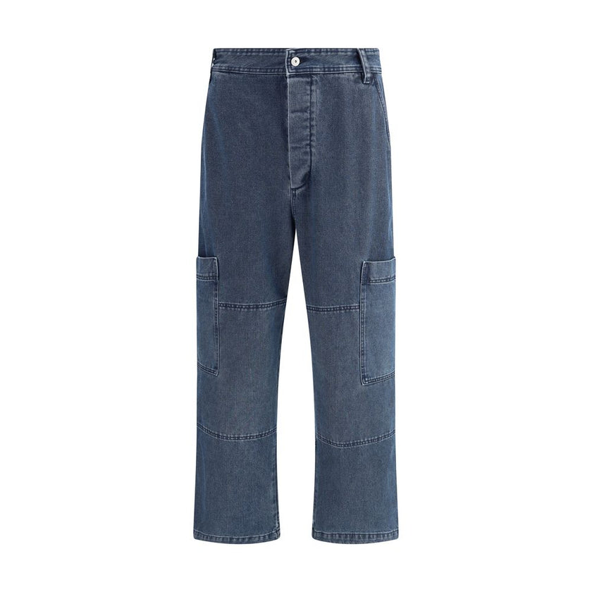 Jacquemus Blue Cotton Jeans Denim Jacquemus