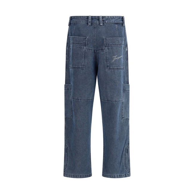Jacquemus Blue Cotton Jeans Denim Jacquemus