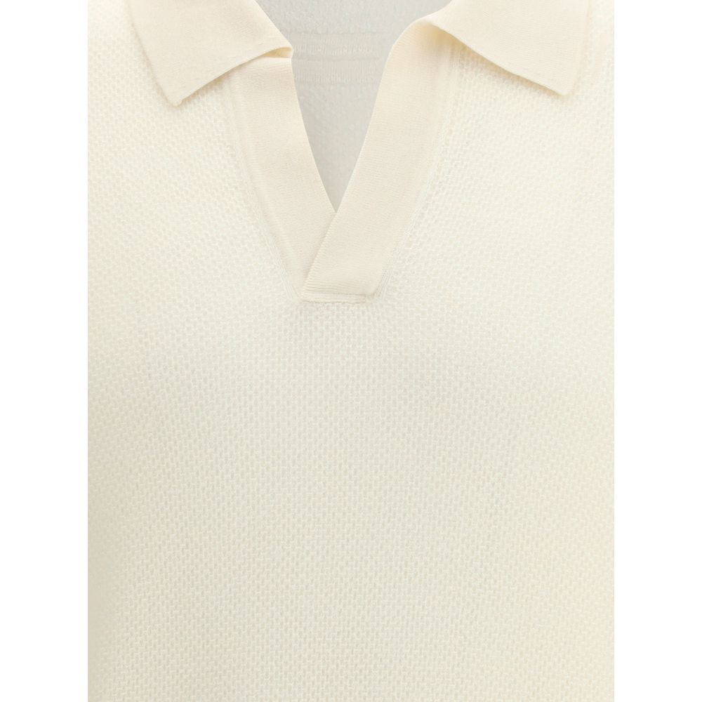 ZEGNA White Cashmere Shirt ZEGNA