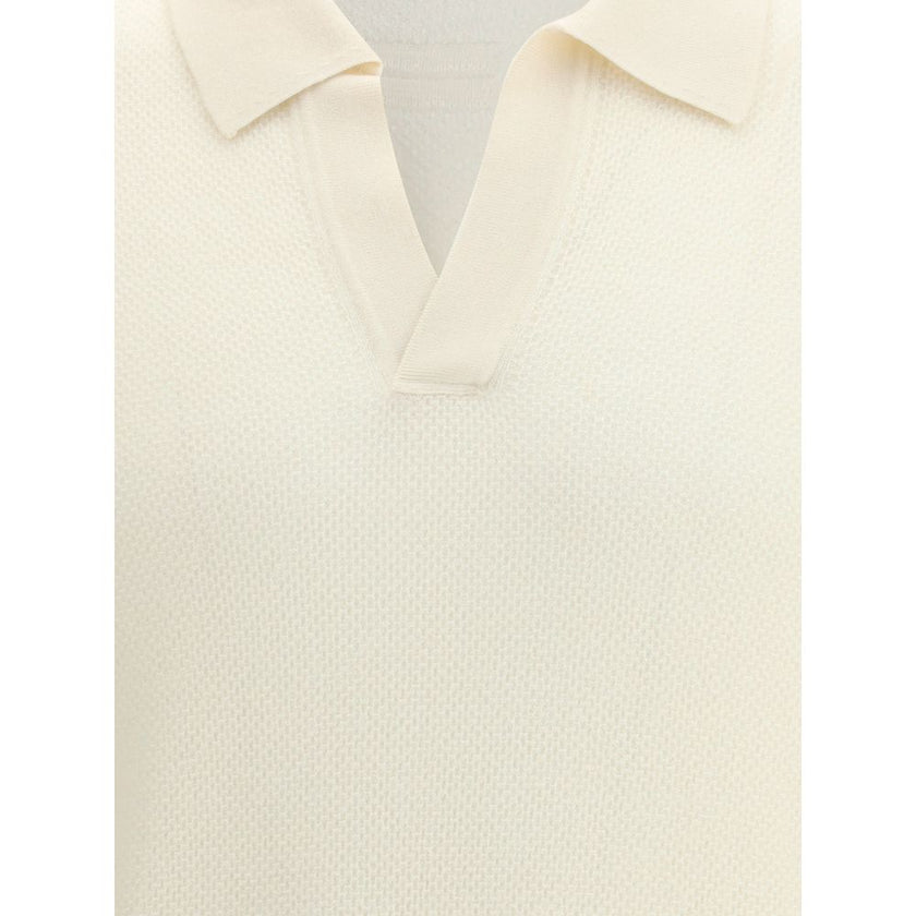 ZEGNA White Cashmere Shirt ZEGNA