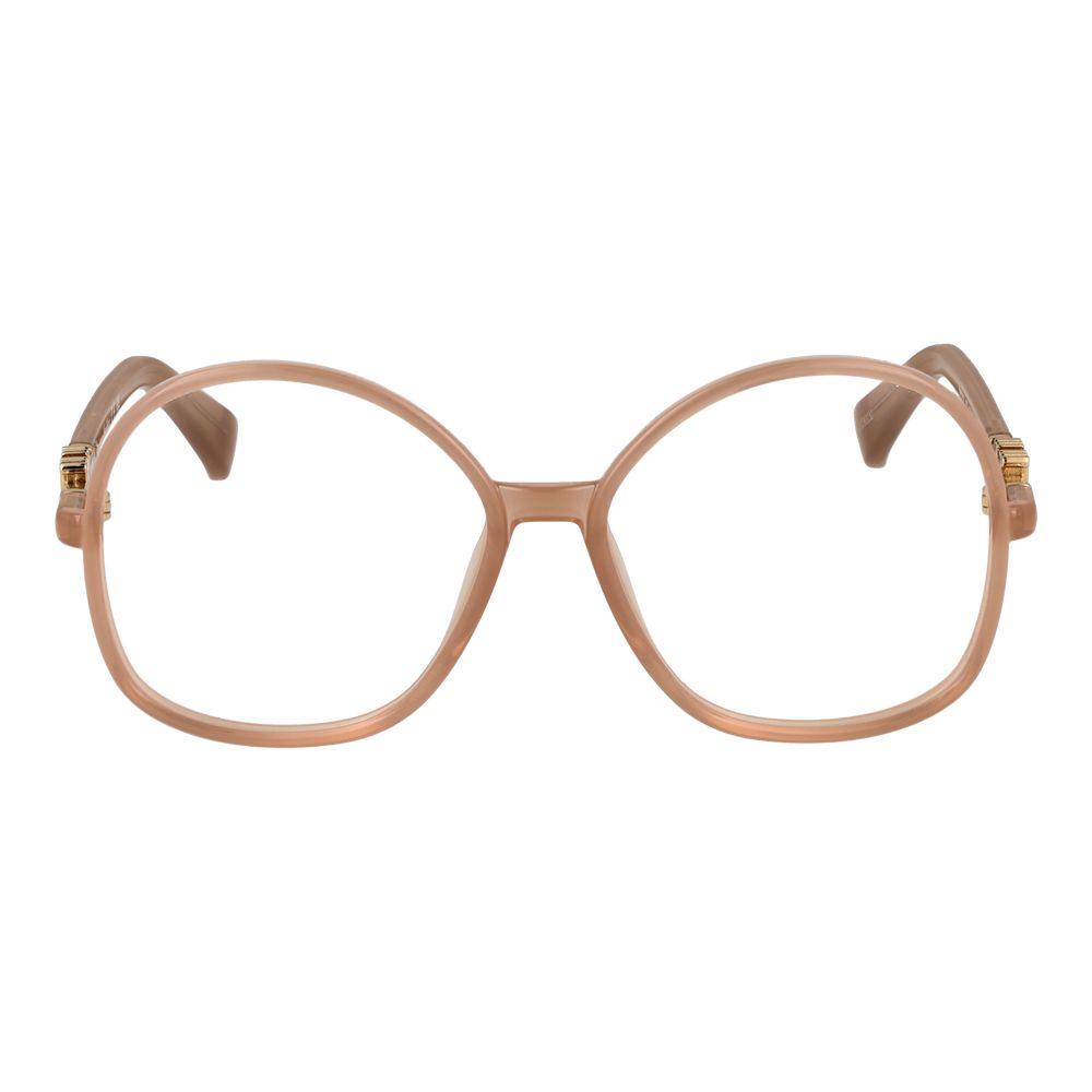 Max Mara Pink Plastic Glasses (Frames) Max Mara