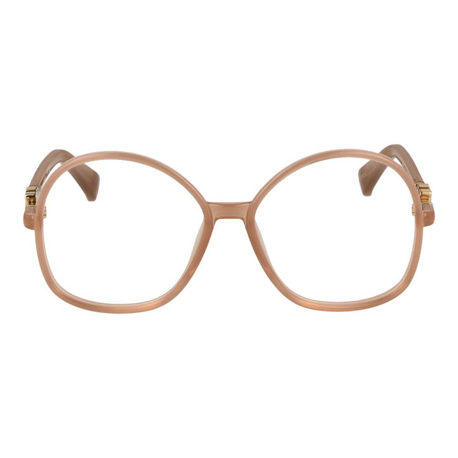 Max Mara Pink Plastic Glasses (Frames) Max Mara