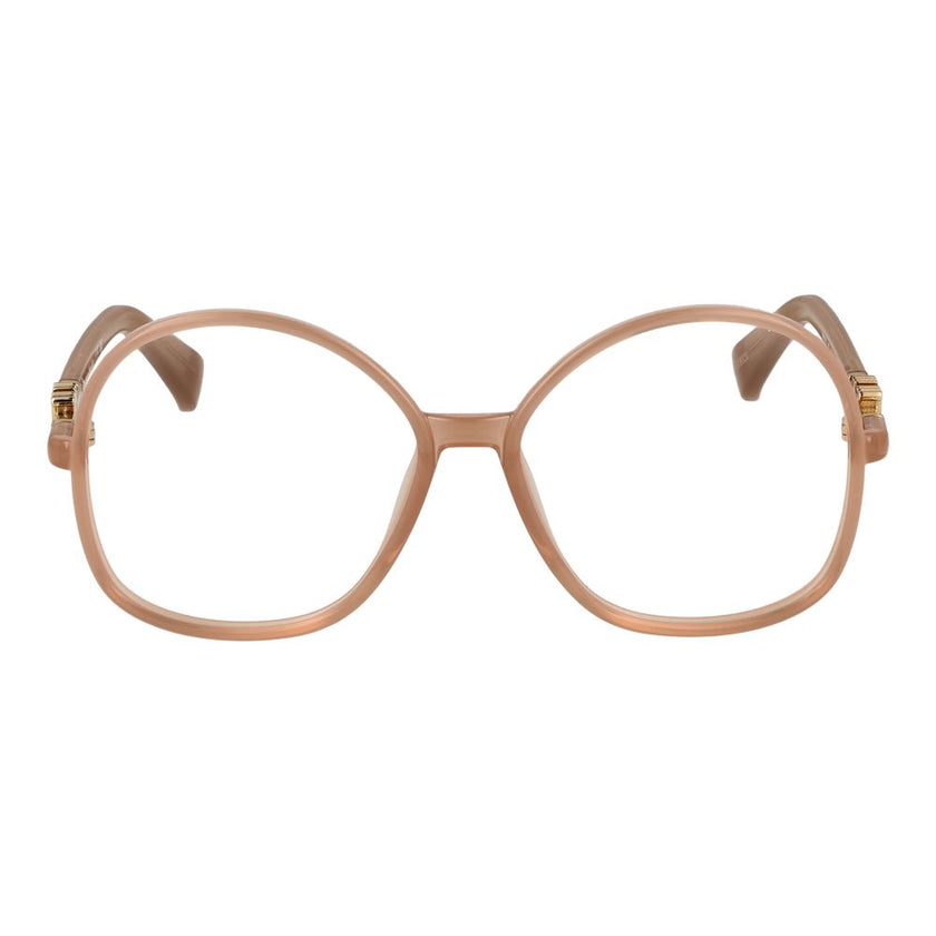 Max Mara Pink Plastic Glasses (Frames) Max Mara