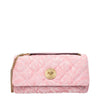 Versace Pink Fabric Shoulder Bag