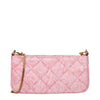 Versace Pink Fabric Crossbody Bag