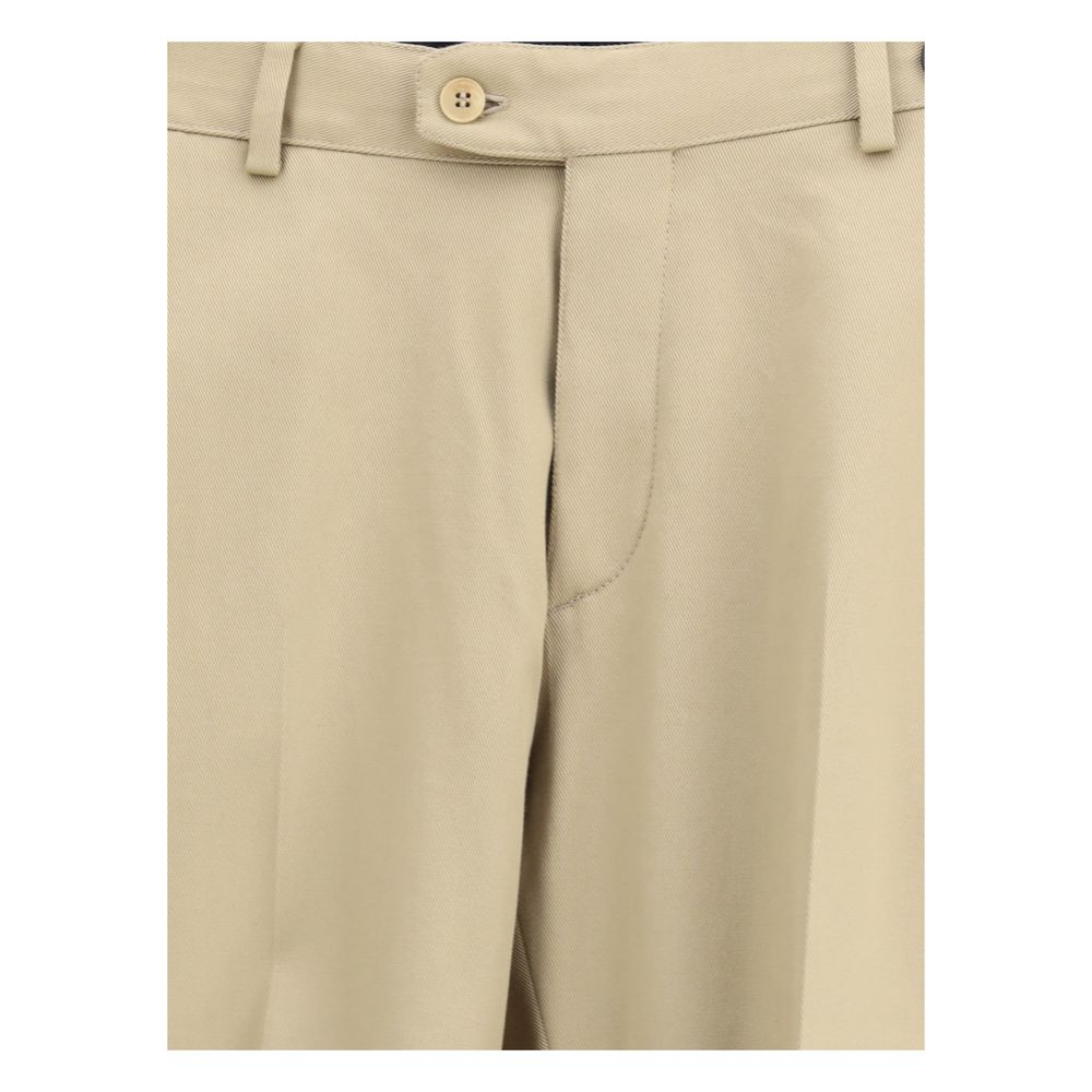 Brioni Bicolor Cotton Chino Pants Brioni