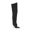 Diesel Black Fabric Over The Knee Diesel