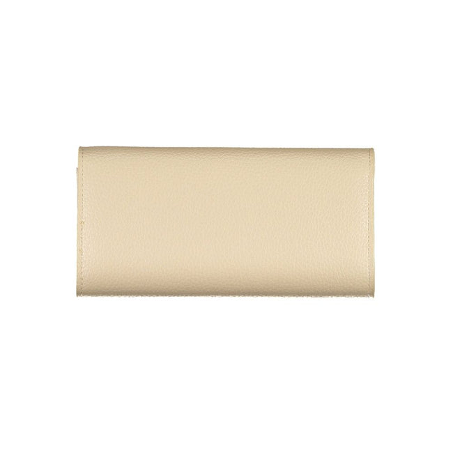Mario Valentino Beige Polyethylene Wallet Mario Valentino