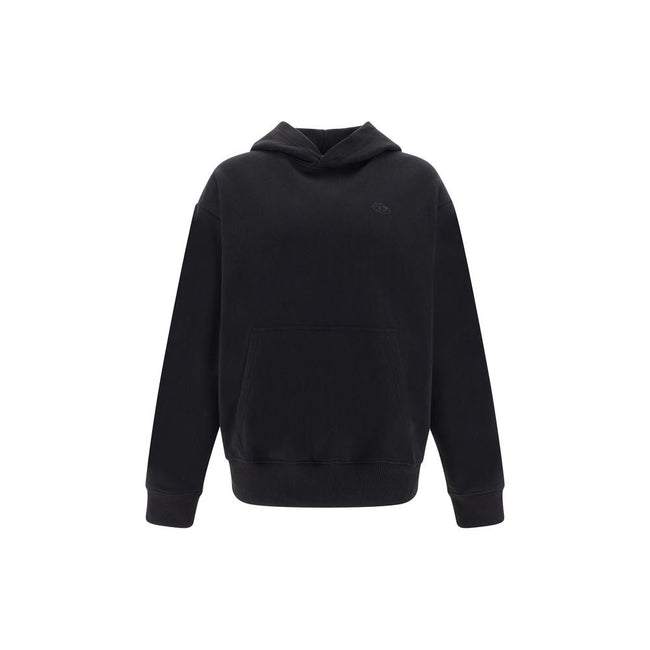 Diesel Black Elastane Sweatshirt Diesel
