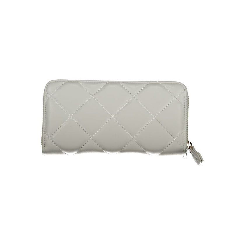 Mario Valentino Grigio Polyurethane Women Wallet Mario Valentino