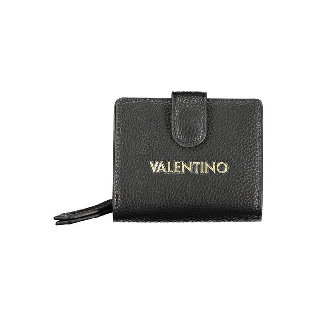 Mario Valentino Black Polyurethane Women Wallet Mario Valentino