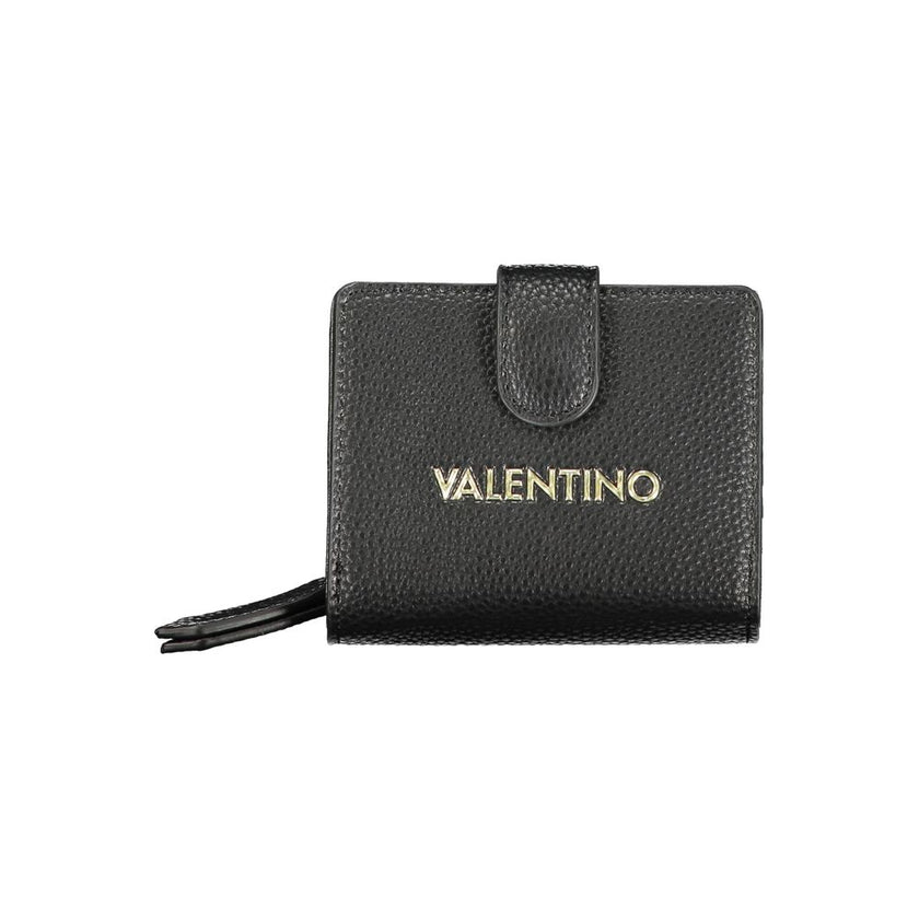 Mario Valentino Black Polyurethane Women Wallet Mario Valentino