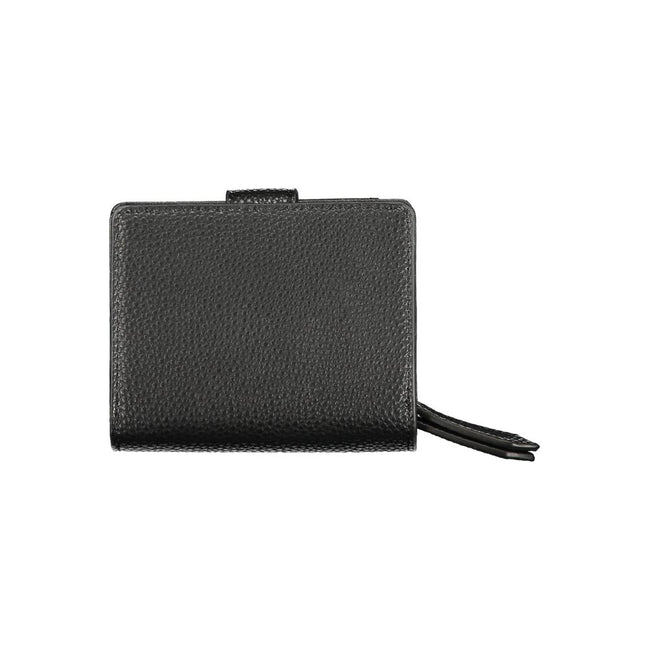 Mario Valentino Black Polyurethane Women Wallet Mario Valentino